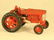 RED CAST IRON TRACTOR TOY