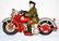 CAST IRON MOTORCYCLE PATROL TOY