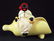 BLACK AMERICANA MAMMY ON SCOOP - YELLOW