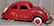 CAST IRON RED CAR TOY