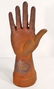 COCA COLA COUNTER TOP CAST IRON HAND DISPLAY - 8.75"