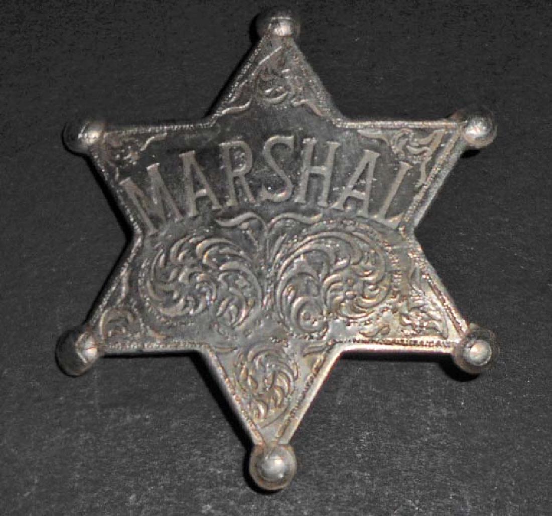 MARSHALL 6 POINT STAR BADGE: N/A