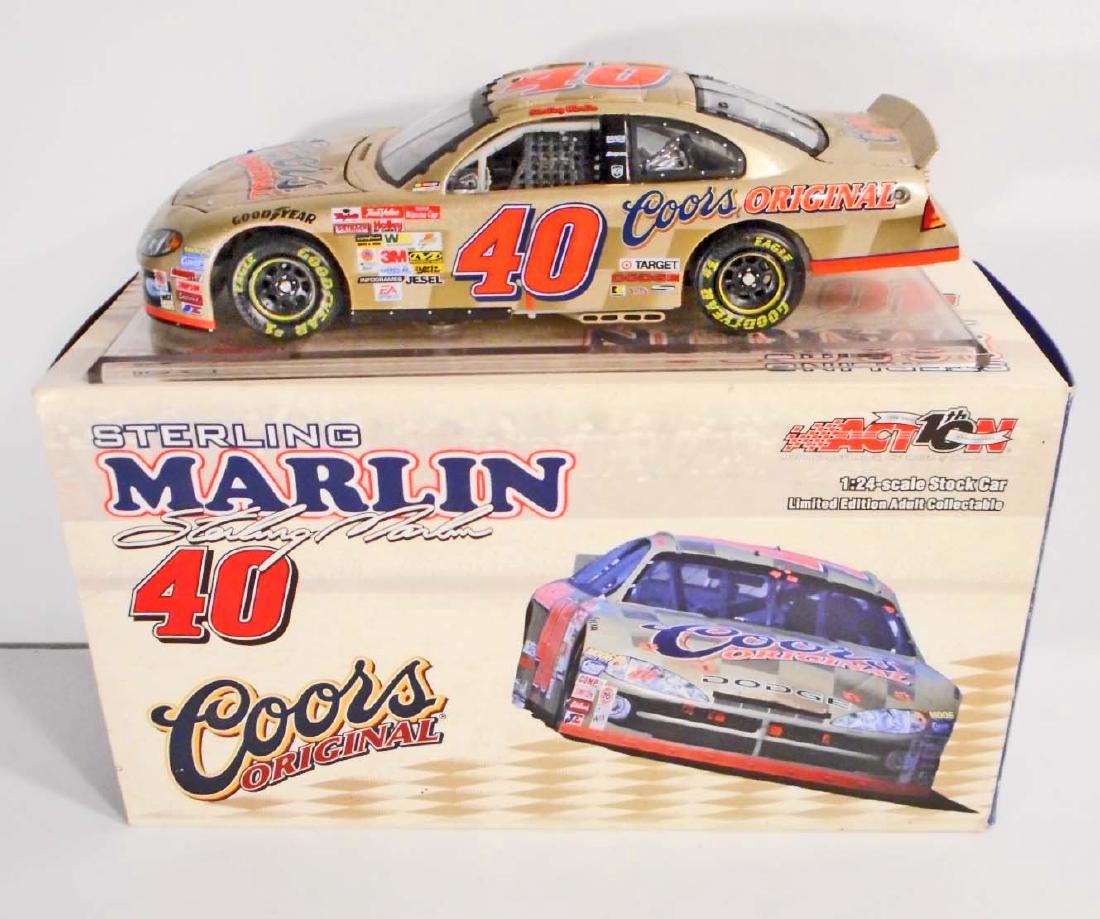 VINTAGE NASCAR STERLING MARLIN ACTION RACING DIE CAST: 1:24 Scale Limited Edition In the origional box