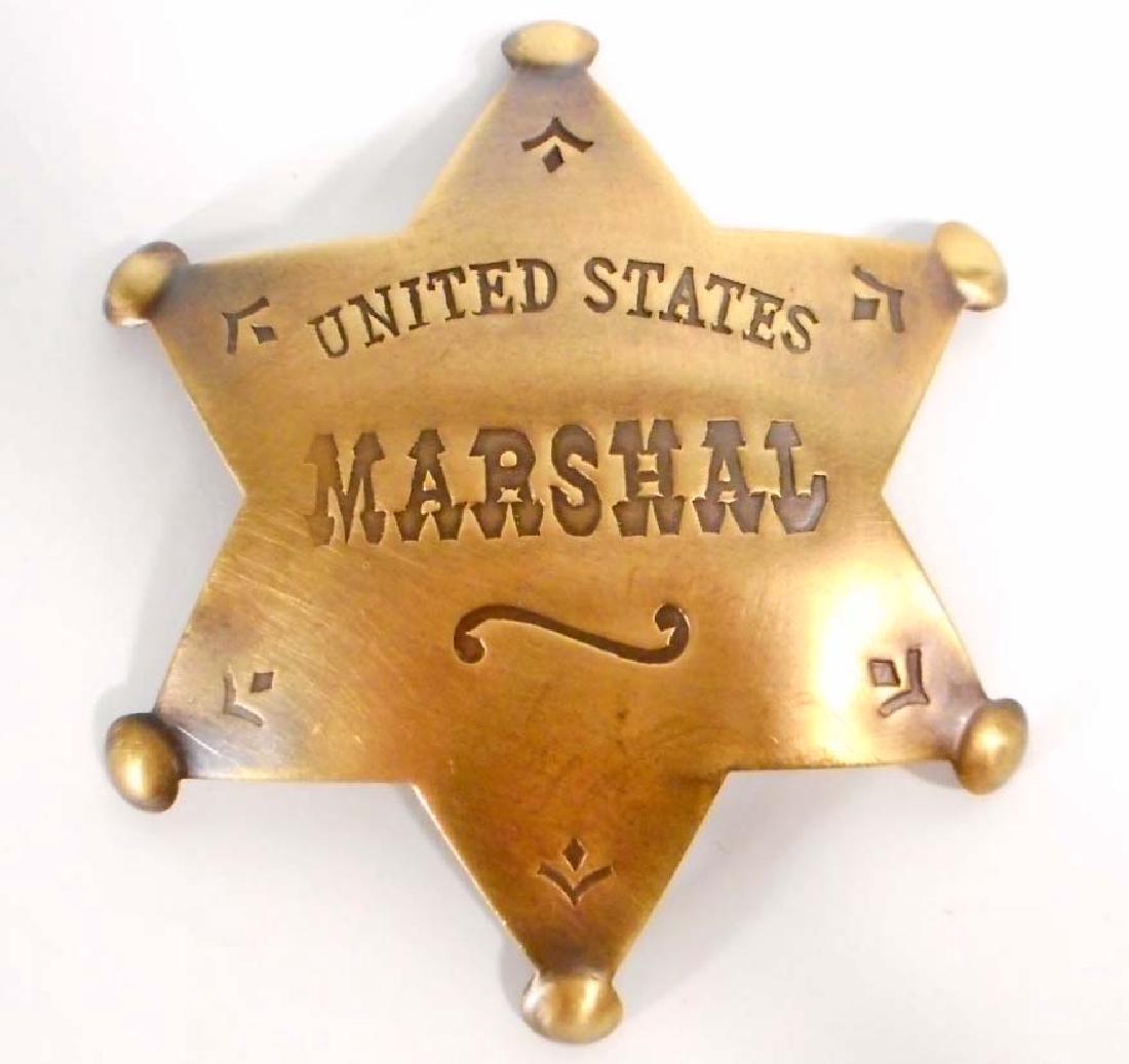 UNITED STATES MARSHAL 6 POINT STAR BADGE: N/A