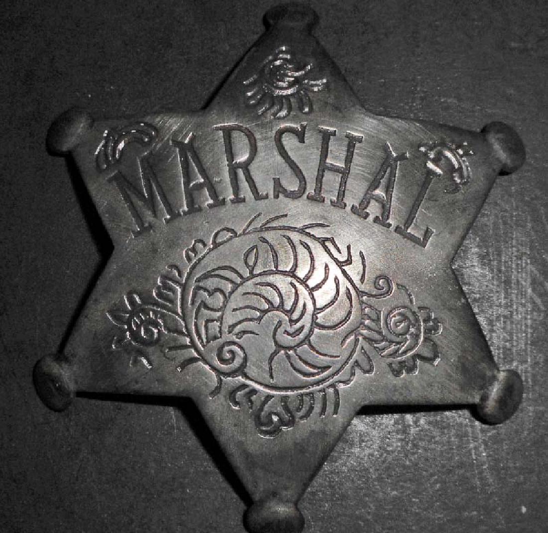MARSHAL 6 POINT STAR BADGE: N/A
