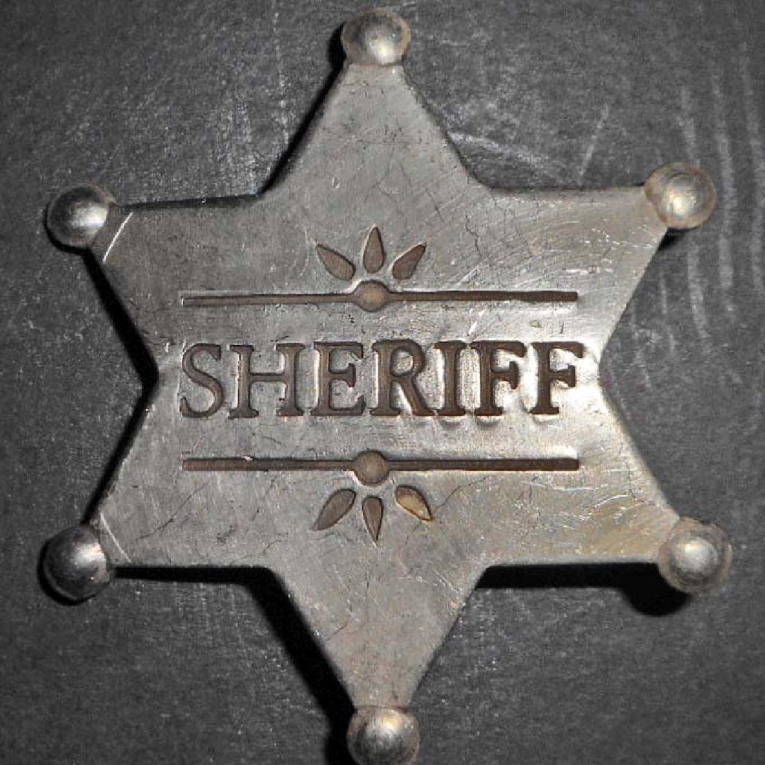 SHERIFF 6 POINT STAR BADGE: N/A