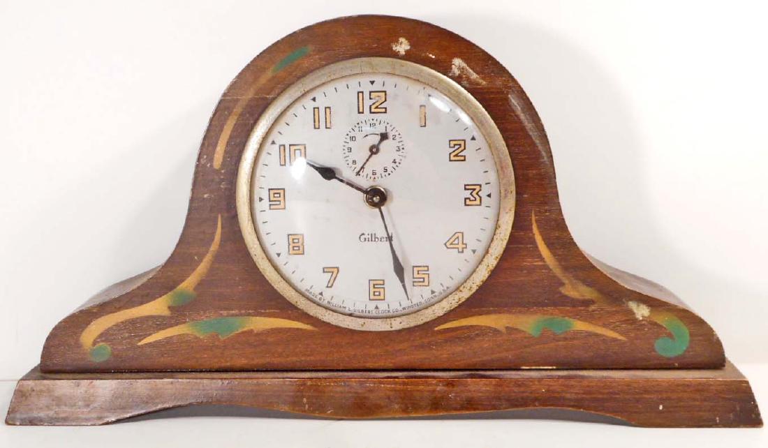VINTAGE GILBERT MANTLE / ALARM CLOCK (1 of 1)