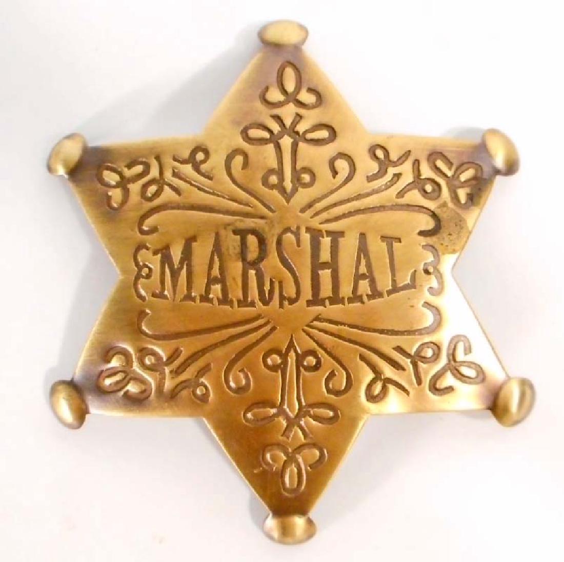 MARSHAL 6 POINT STAR BADGE (1 of 1)