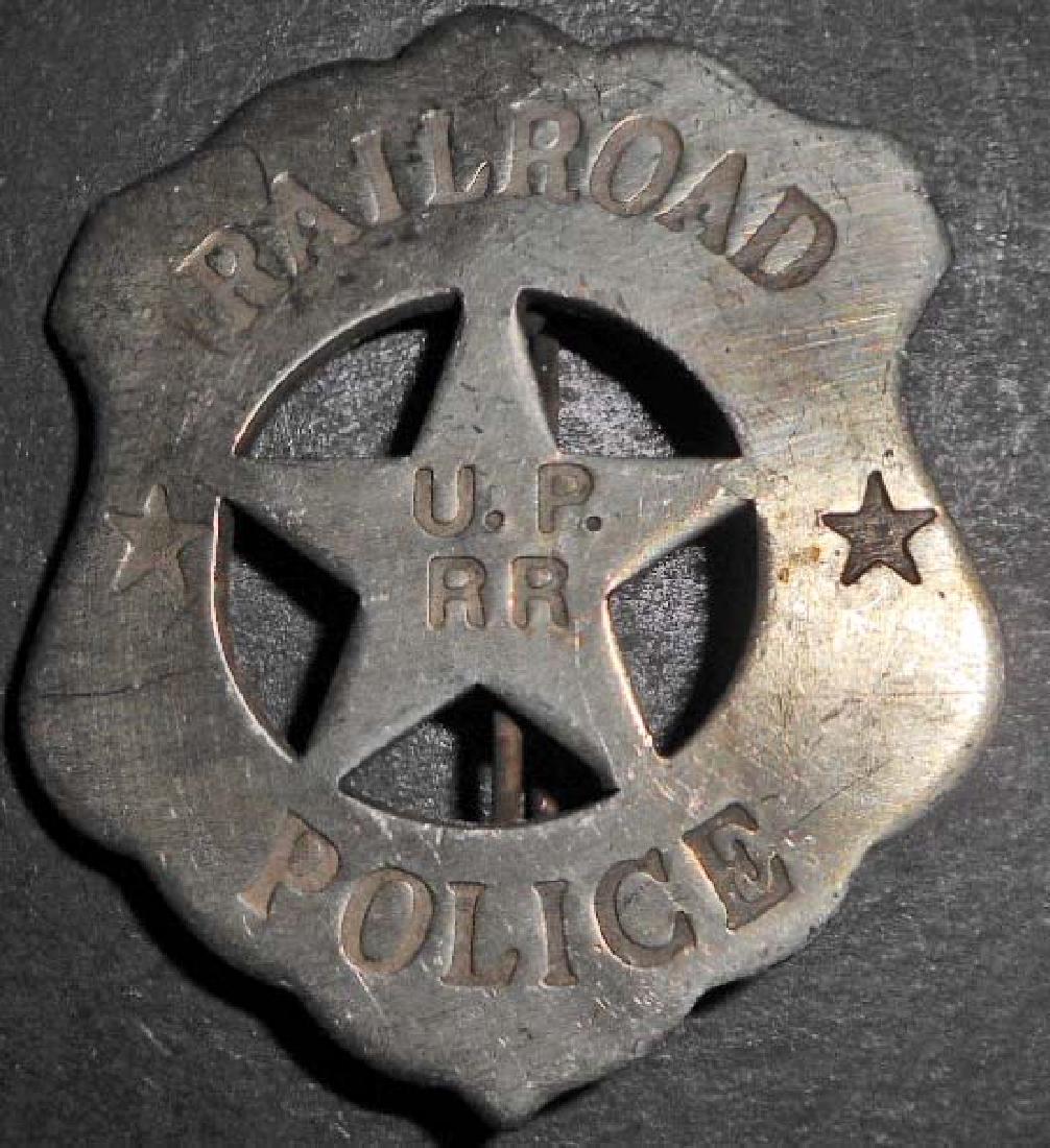 UNION PACIFIC RAILROAD POLICE BADGE: N/A