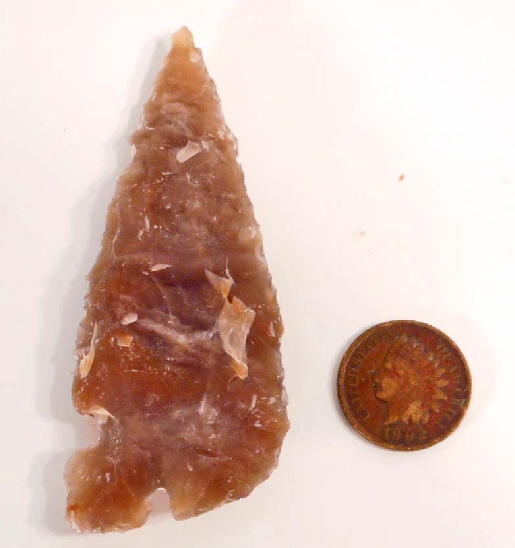 OHIO SPEARPOINT KNIFE BLADE ARROWHEAD W/ INDIAN HEAD (1 of 1)