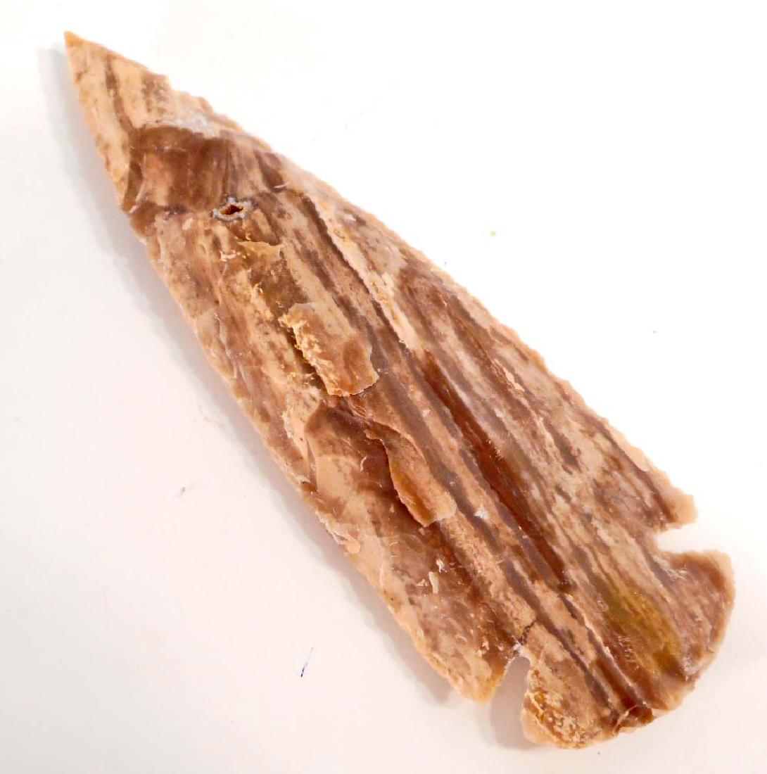 5" OHIO FLINT KNIFE BLADE SPEARPOINT ARROWHEAD (1 of 1)