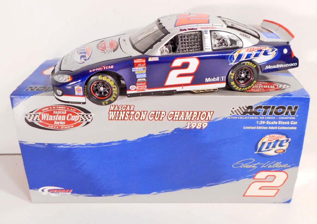 VINTAGE NASCAR RUSTY WALLACE ACTION RACING DIE CAST CAR (1 of 1)