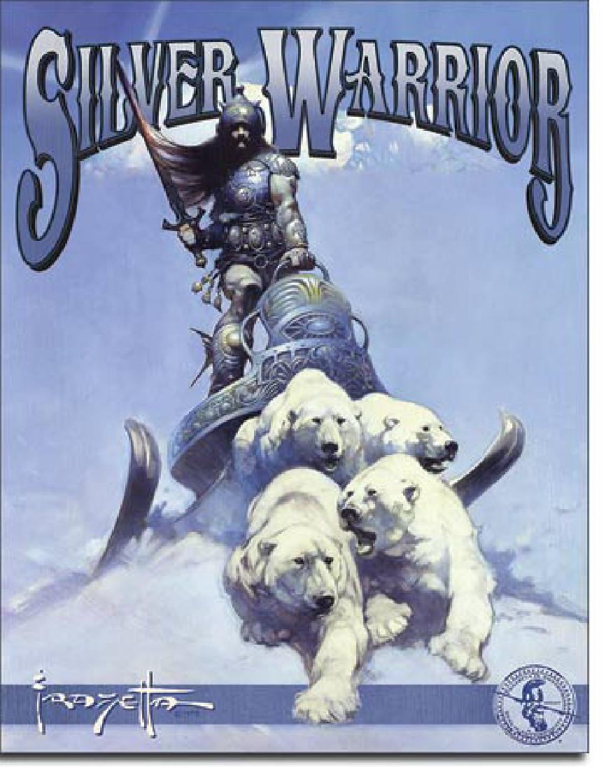 SILVER WARRIORS METAL SIGN 12.5" X 16": N/A