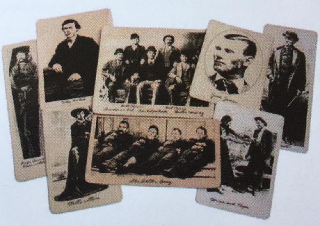 LOT OF 13 OLD WEST OUTLAWS PHOTOS: Largest photo is 6.25" x 5.25"