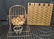 VINTAGE BINGO CAGE SPINNER BALL W/ BALL HOLDER