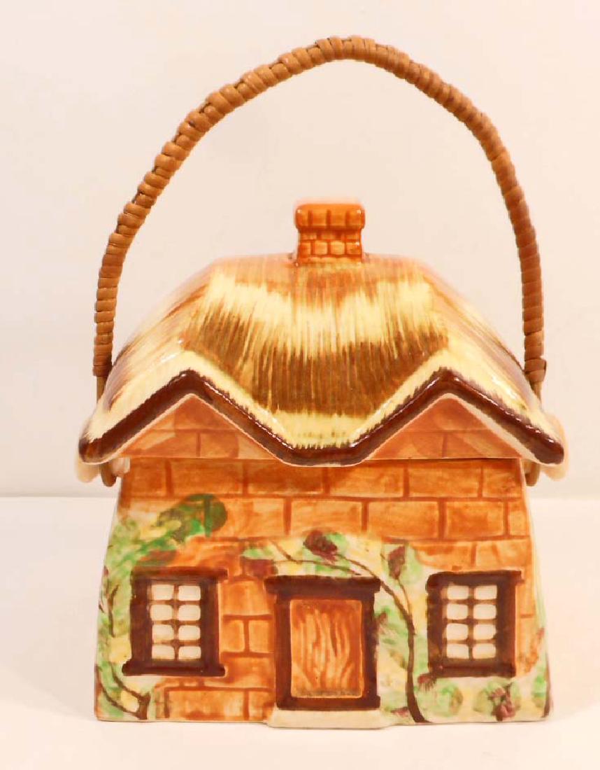 Vintage Occupied Japan Cookie Jar W Handle Apr 30 2017