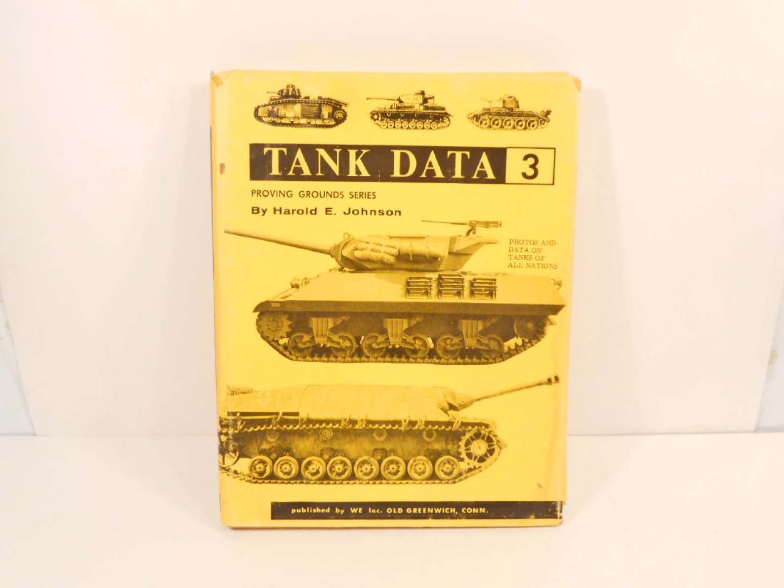 1972 "TANK DATA 3" HARDCOVER BOOK W/ DUST JACKET (1 of 3)