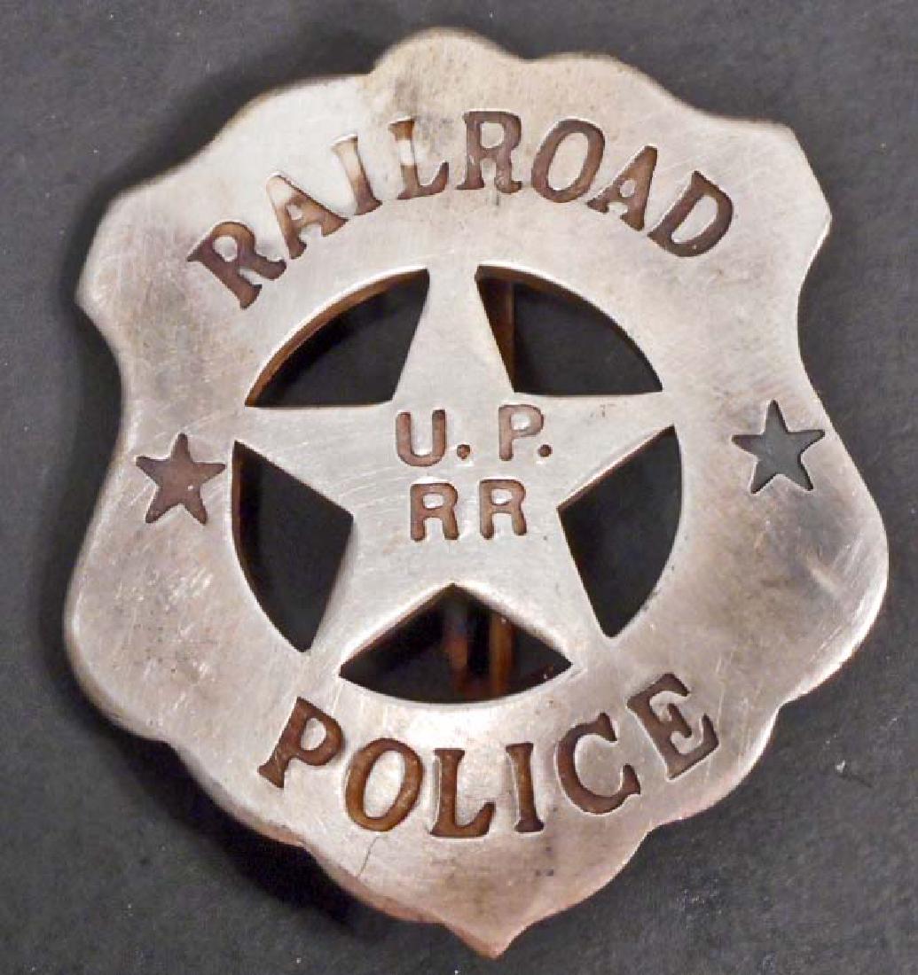 UNION PACIFIC RAILROAD POLICE BADGE: N/A