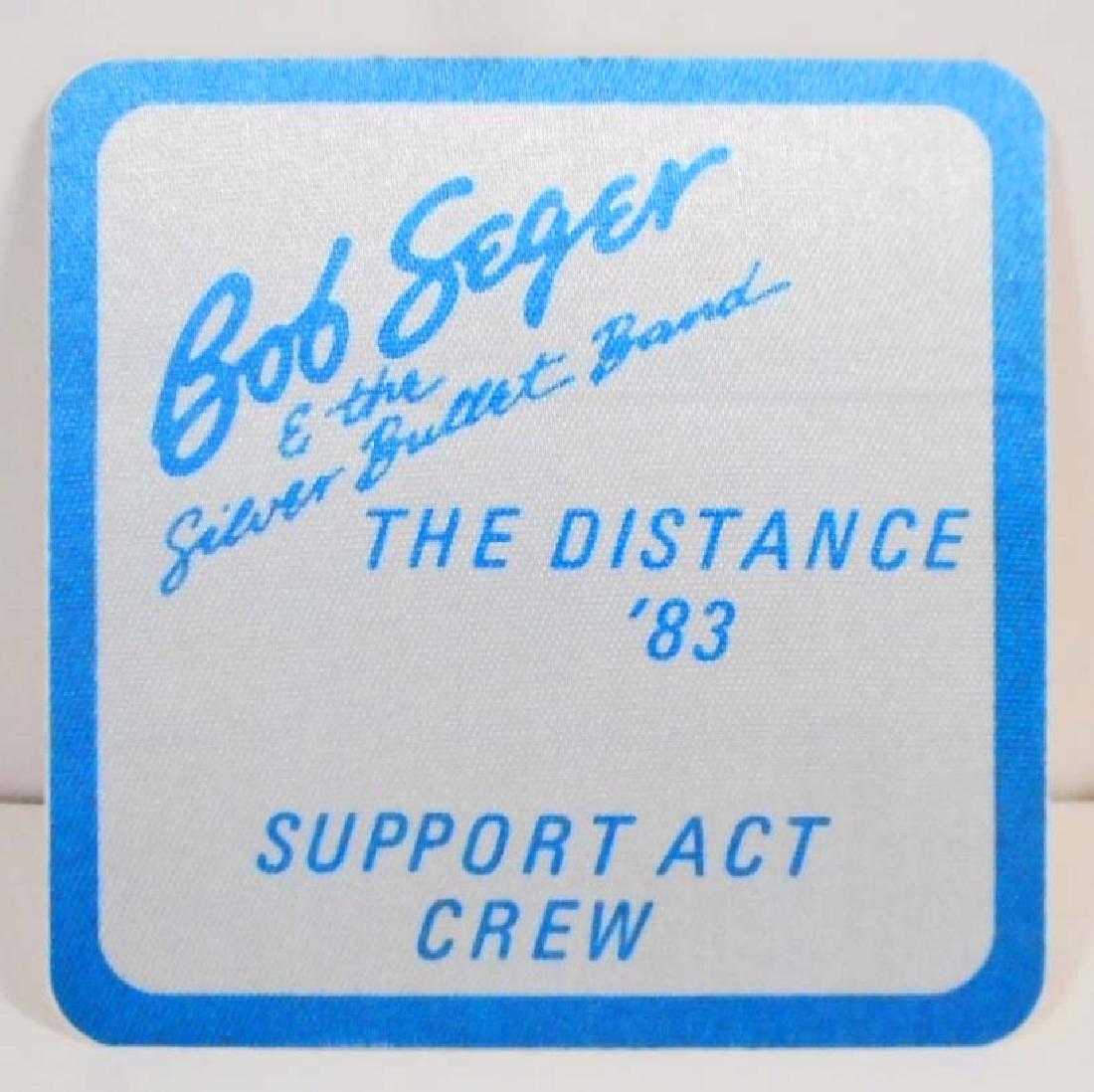 1983 BOB SEGER THE DISTANCE TOUR BACKSTAGE PASS (1 of 1)