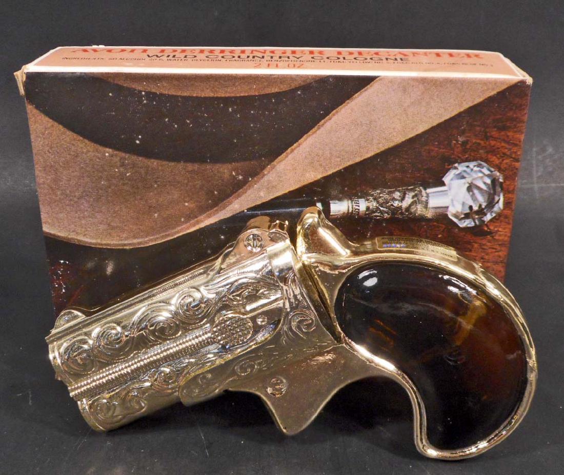VINTAGE AVON DERRINGER COLLECTIBLE COLGNE DECANTER /: In the original box