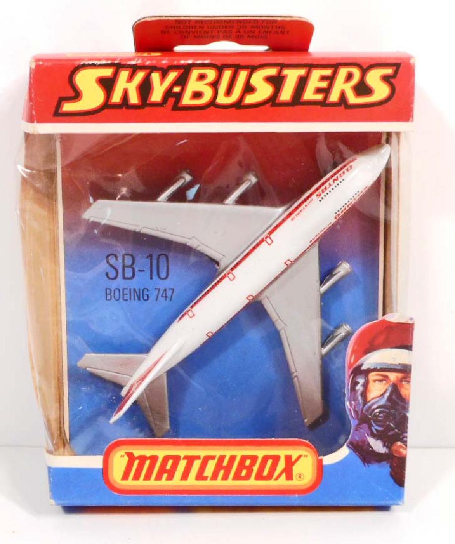 VINTAGE 1978 SKY BUSTERS MATCHBOX AIRPLANE TOY IN THE: 4" long