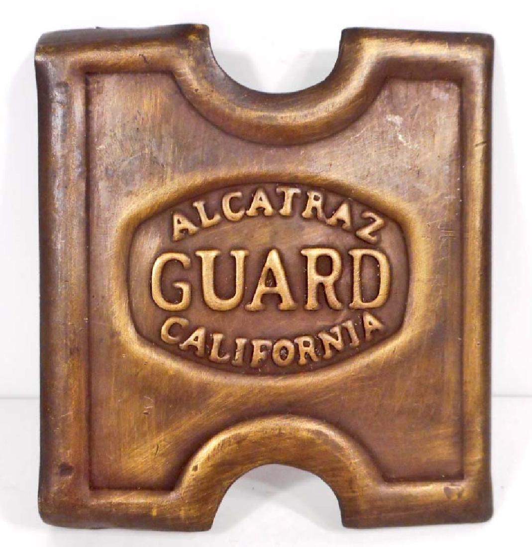 ALCATRAZ PRISON ANSON MILLS BELT BUCKLE: N/A