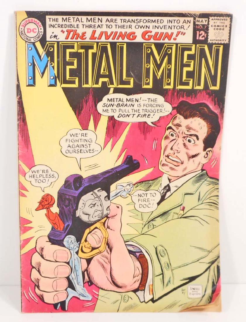 VINTAGE 1964 METAL MEN #7 COMIC BOOK - 12 CENT COVER: N/A