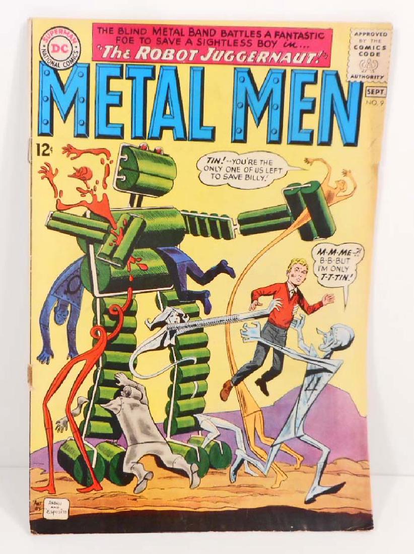 VINTAGE 1964 METAL MEN #9 COMIC BOOK - 12 CENT COVER: N/A