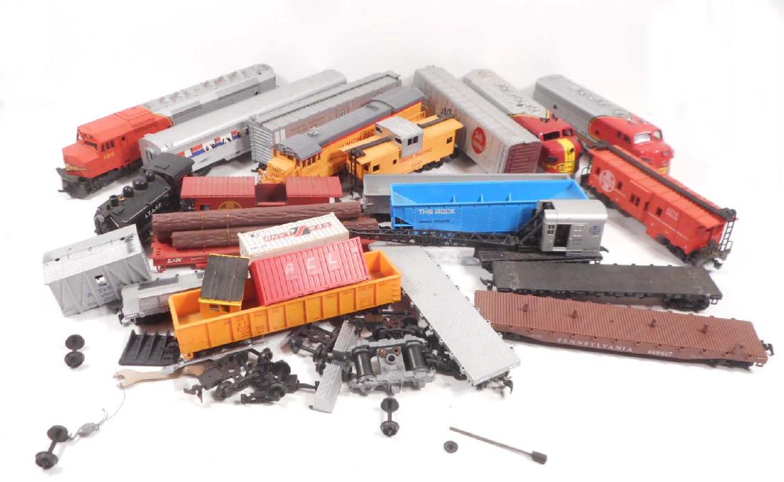 ho scale locomotive parts