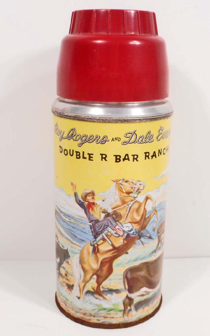 VINTAGE C. 1950'S ROY ROGERS & DALE EVANS DOUBLE R BAR: 8.25" tall