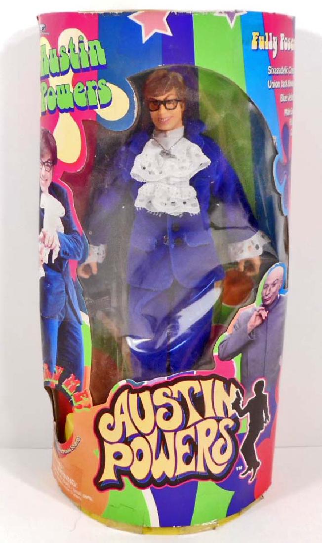 VINTAGE AUSTIN POWERS ACTION FIGURE DOLL TALKS MINT MIB: Never removed from the box!