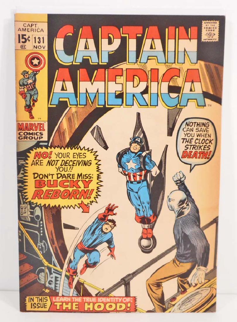 1970 CAPTAIN AMERICA #131 COMIC BOOK W/ 15 CENT COVER: N/A