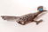 VINTAGE J RITTER ROADRUNNER BROOCH W/ TURQUOISE EYE