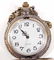 SKELETON ON MOTORCYCLE POCKET WATCH W/ CHAIN - 2