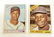 LOT OF 2 1966 TOPPS BASEBALL CARDS - MATHEWS & BROCK