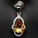 EXTREME! REAL! 7 X 9 mm. GOLDEN YELLOW CITRINE & WHITE