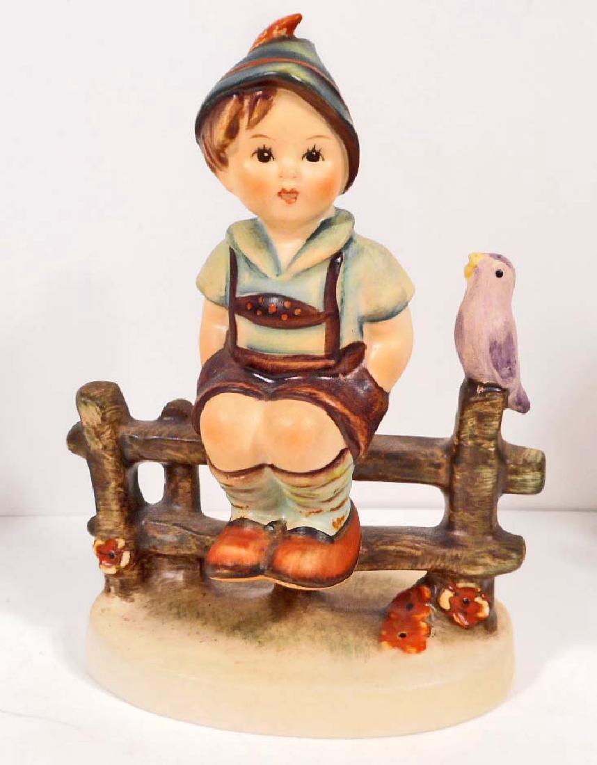 VINTAGE GOEBEL FIGURINE - WAYSIDE HARMONY: 4" tall