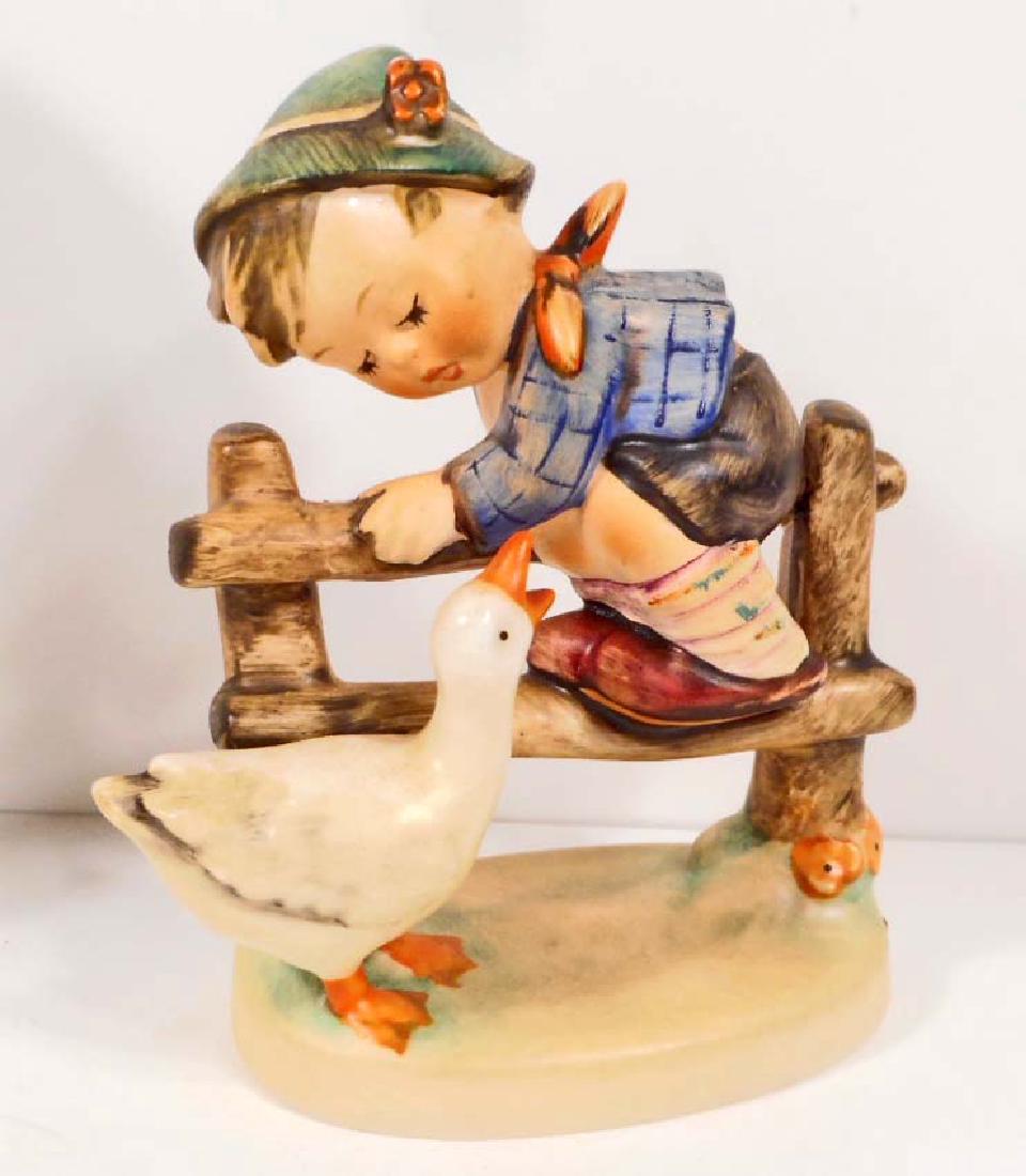 VINTAGE GOEBEL FIGURINE - BARNYARD HERO: 4" tall