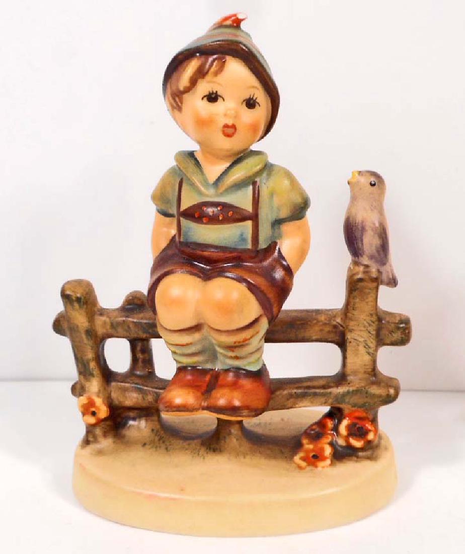 VINTAGE GOEBEL FIGURINE - WAYSIDE HARMONY: 4" tall