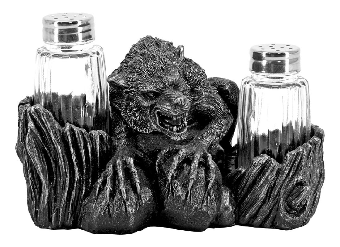 SEASON OF THE WEREWOLF WOLF SALT & PEPPER SHAKERS: n/a