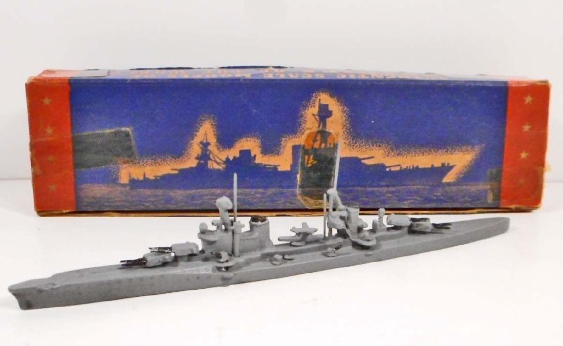 VINTAGE WARSHIPS OF THE WORLD AUTHENTIC SCALE MODEL IN: Comet Ship 6.25" long