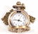 SKELETON STEAMPUNK POCKET WATCH W/ CHAIN - 2
