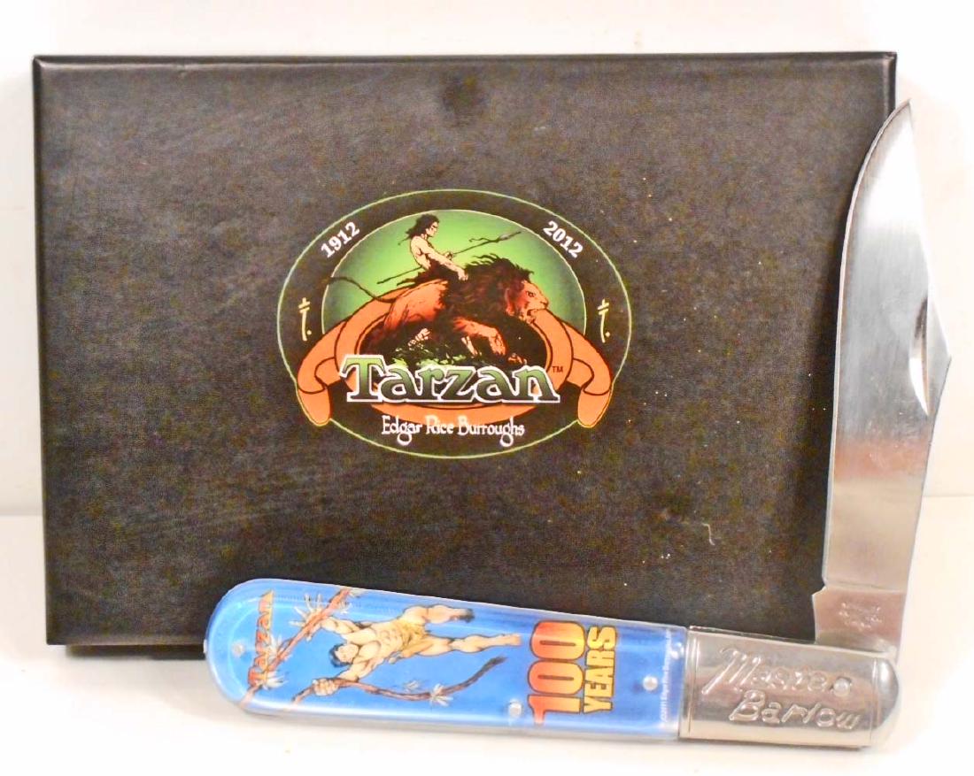 MASTER BARLOW TARZAN NOVELTY KNIFE: 5" long closed