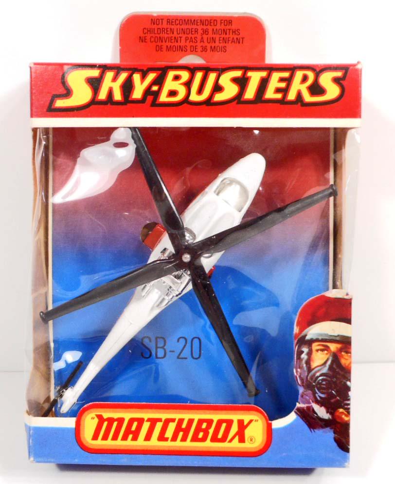 VINTAGE 1978 SKY BUSTERS MATCHBOX AIRPLANE TOY IN THE: 4" long