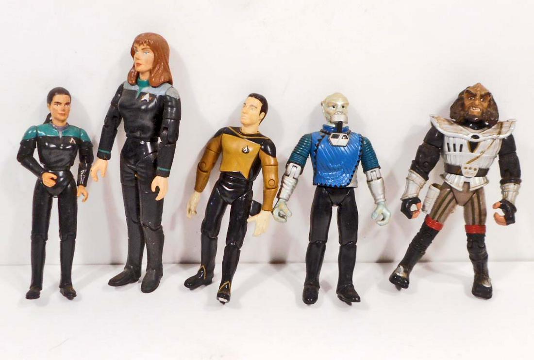 star trek action figures vintage