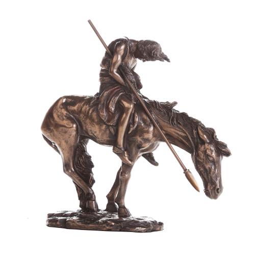 END OF TRAIL: 7 1/2" x 2 3/4" x 7 1/2"