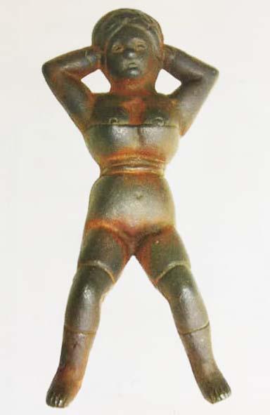 CAST IRON NAUGHTY NELLIE BOOT JACK (1 of 1)