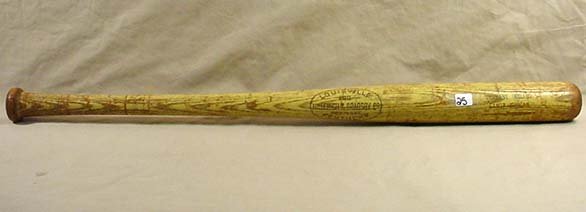 RARE VINTAGE SANDY KOUFAX SPOKANE INDIANS PCL GIVEA: Approx. 31" - Hillerich and Bradsby - Issued as a Giveaway for the Pacific Coast League Team, the Spakane Indians. The LA Dodgers Farm Team