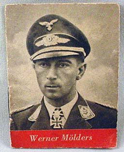 RARE WW2 GERMAN NAZI KNIGHT'S CROSS WINTER RELIEF D: Werner Molders