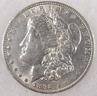 1892-O MORGAN SILVER DOLLAR